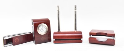 Lot 89 - AUTOMOBILIA - SHELL - 1990S OFFICE DESK TIDY SET