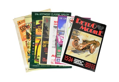 Lot 136 - MOTOR RACING - COLLECTION OF MOTOR SHOW EVENT POSTERS