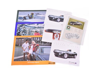 Lot 174 - MOTOR RACING - COLLECTION OF JAGUAR ADVERTISING POSTERS