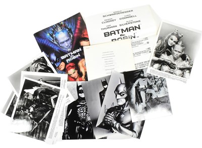 Lot 47 - BATMAN & ROBIN - ORIGINAL BATMAN & ROBIN MOVIE PRESS PACK