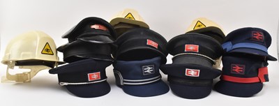 Lot 201 - RAILWAYANA - COLLECTION OF BRITISH RAILWAYS UNIFORM CAPS