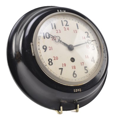 Lot 204 - RAILWAYANA - VINTAGE BRITISH RAIL ISSUED RAILWAY CLOCK