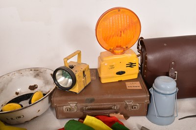 Lot 211 - RAILWAYANA - COLLECTION OF ASSORTED RAILWAYANA