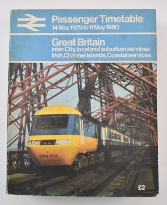 Lot 213 - RAILWAYANA - SELECTION OF BRITISH RAILWAY WORKING TIMETABLES