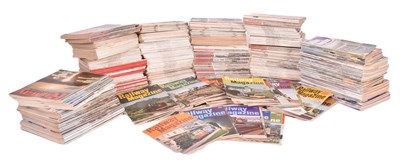 Lot 216 - RAILWAYANA - THE RAILWAY MAGAZINE - LARGE COLLECTION 1924-1992