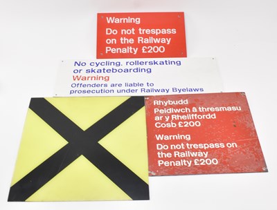 Lot 210 - RAILWAYANA - MIXED SELECTION OF SIGNS