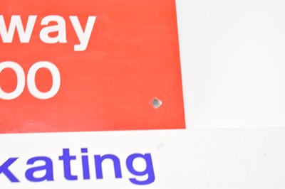 Lot 210 - RAILWAYANA - MIXED SELECTION OF SIGNS