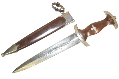 Lot 120 - WWII SECOND WORLD WAR GERMAN THIRD REICH SA DAGGER