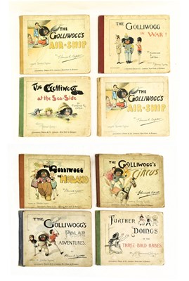 Lot 223 - CHILDREN'S. UPTON, FLORENCE K. SEVEN WORKS FROM THE GOLLIWOGGS SERIES & ANOTHER
