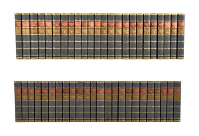 Lot 40 - SCOTT, SIR WALTER. 1830-34 THE WAVERLEY NOVELS IN 48 VOLUMES, FINE BINDINGS