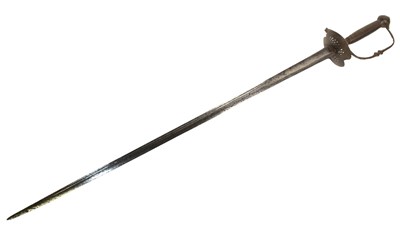 Lot 70 - MID 17TH CENTURY TRANSITIONAL RAPIER / SMALL SWORD