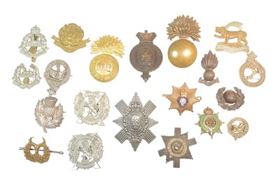 Lot 174 - COLLECTION OF ASSORTED MILITARY CAP BADGES