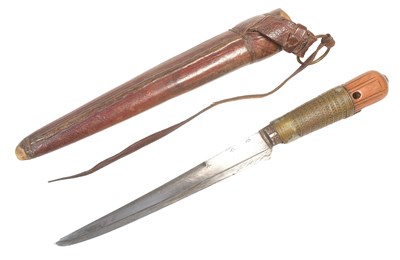 Lot 122 - NORTH AFRICAN KHODMI KNIFE