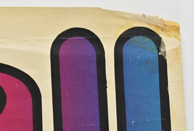 Lot 11 - VINTAGE MID CENTURY JOHN MAYALL PSYCHEDELIC ROCK POSTER