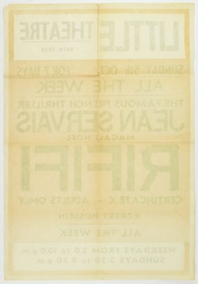 Lot 89 - LITTLE THEATRE, BATH - THREE VINTAGE 1970S POSTER