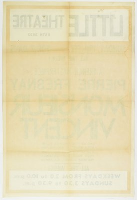 Lot 89 - LITTLE THEATRE, BATH - THREE VINTAGE 1970S POSTER