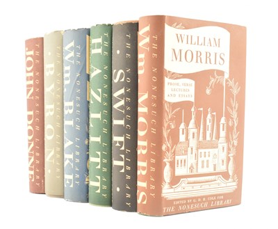 Lot 208 - NONESUCH PRESS. THE NONESUCH LIBRARY SET ALL IN SMART UNCLIPPED DUST WRAPPERS