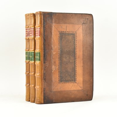 Lot 240 - BRITISH HISTORY. 1725 MEMORIALS OF AFFAIRS OF STATE FROM THE PAPERS OF RALPH WINWOOD 3VOL