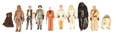 Lot 77 - STAR WARS - COLLECTION OF 'FIRST 12' KENNER / PALITOY ACTION FIGURES
