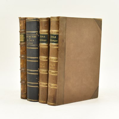 Lot 268 - ANTIQUARIAN BINDINGS. COLLECTION OF THREE WORKS BOUND IN CONTEMP. LEATHER