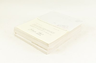 Lot 220 - FORSYTH, FREDERICK. 2005 AVENGER ORIGINAL WORKING MANUSCRIPT SIGNED & AUTHENTICATED