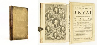 Lot 185 - JAMES I. 1689 THE PROCEEDINGS AND TRYAL OF THE SEVEN BISHOPS BOUND WITH TWO OTHERS