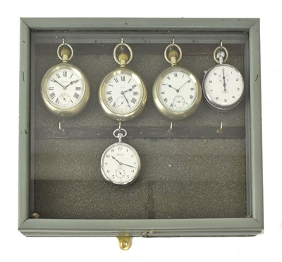 Lot 236 - RAILWAYANA - SELECTION OF POCKET WATCHES