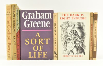Lot 257 - MODERN FIRST & EARLY EDITIONS IN DUST WRAPPERS. EIGHT WORKS INCL. T. S. ELIOT