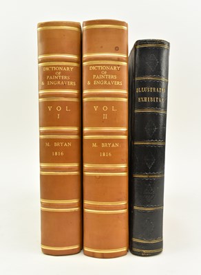 Lot 91 - ART HISTORY. TWO 19TH CENTURY WORKS IN SMART LEATHER BINDINGS