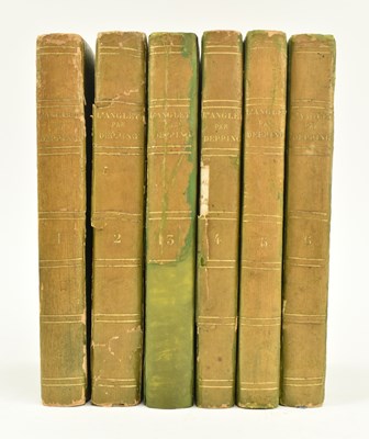 Lot 265 - DEPPING, G. B. 1824 L'ANGLETERRE IN SIX VOLUMES ILLUSTRATED WITH FOLDING MAPS