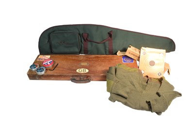 Lot 296 - COLLECTION OF ASSORTED RIFLE SHOOTING ACCESSORIES