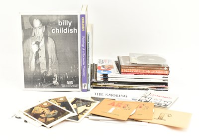 Lot 111 - CHILDISH, BILLY. COLLECTION OF EPHEMERA, PAMPHLETS, CDS & SIMILAR RELATING TO THE ARTIST