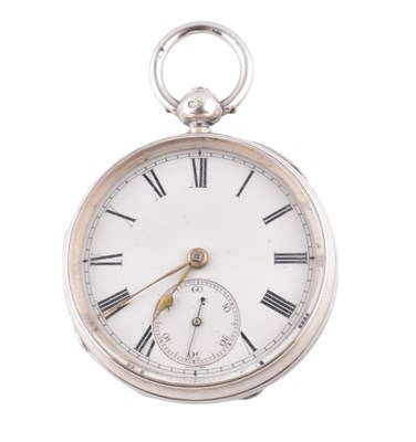 Lot 339 - HALLMARKED SILVER POCKET WATCH