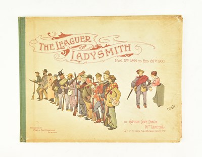 Lot 236 - BOER WAR INTEREST. 1900 THE LEAGUER OF LADYSMITH MILITARY CARTOONS