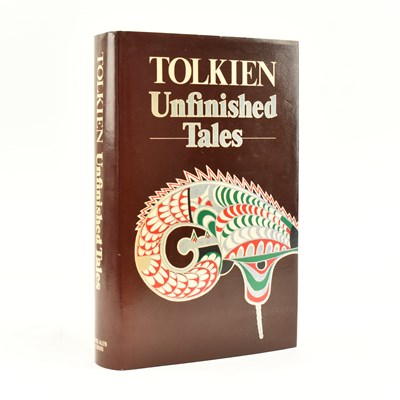 Lot 41 - TOLKIEN, J. R. R. 1980 UNFINISHED TALES ED. CHRISTOPHER TOLKIEN IN DUST WRAPPER