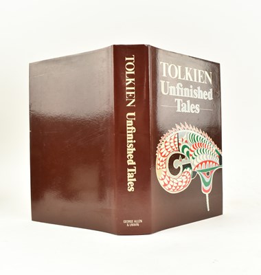 Lot 41 - TOLKIEN, J. R. R. 1980 UNFINISHED TALES ED. CHRISTOPHER TOLKIEN IN DUST WRAPPER