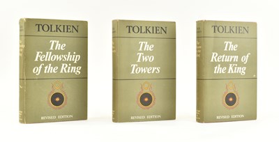 Lot 83 - TOLKIEN, J. R. R. 1971 THE LORD OF THE RINGS TRILOGY SECOND EDITION SIXTH IMPRESSION