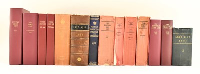 Lot 246 - MILITARY INTEREST. COLLECTION OF 19TH & 20TH CENTURY ARMY AND NAVY LISTS
