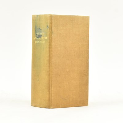 Lot 281 - JAPANESE LANGUAGE. EARLY 20TH CENTURY INOUYE'S JAPANESE - ENGLISH DICTIONARY