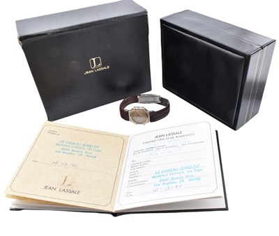 Lot 189 - JEAN LASSALE LADIES WRISTWATCH BOXED