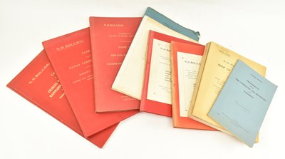 Lot 286 - PEERAGE CASES. COLLECTION OF NINE 20TH CENTURY PEERAGE CLAIM CASES IN THE HOUSE OF LORDS