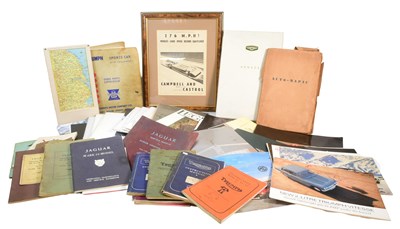 Lot 91 - AUTOMOBILIA - VINTAGE OWNER HANDBOOKS & BROCHURES