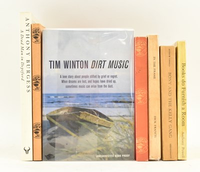 Lot 235 - SIGNED PROOF COPIES. SEVEN PROOF COPIES IN ORIG. WRAPS, INCL. SIGNED DICK FRANCIS