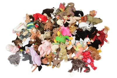 Lot 109 - BEANIE BABIES - COLLECTION OF X50 ORIGINAL TY BEANIE BABIES
