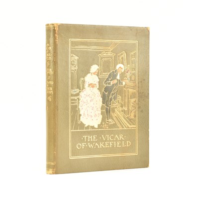 Lot 139 - RACKHAM, ARTHUR. 1929 THE VICAR OF WAKEFIELD IN DELUXE MOROCCO BINDING