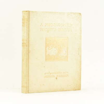 Lot 14 - RACKHAM, ARTHUR. 1909 A MIDSUMMER NIGHT'S DREAM SIGNED LIMITED EDITION BOUND IN VELLUM