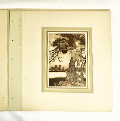Lot 20 - RACKHAM, ARTHUR. 1912 PETER PAN PORTFOLIO LIMITED EDITION IN ELEPHANT PORTFOLIO & ORIG. BOX