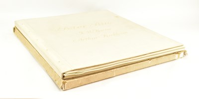 Lot 20 - RACKHAM, ARTHUR. 1912 PETER PAN PORTFOLIO LIMITED EDITION IN ELEPHANT PORTFOLIO & ORIG. BOX