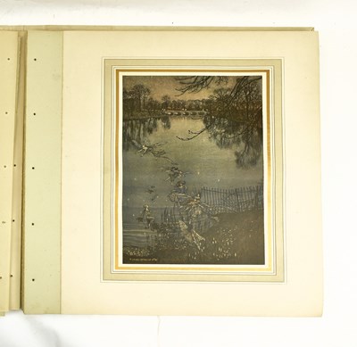 Lot 20 - RACKHAM, ARTHUR. 1912 PETER PAN PORTFOLIO LIMITED EDITION IN ELEPHANT PORTFOLIO & ORIG. BOX