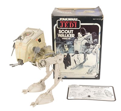 Lot 88 - STAR WARS - ORIGINAL VINTAGE PALITOY SCOUT WALKER PLAYSET